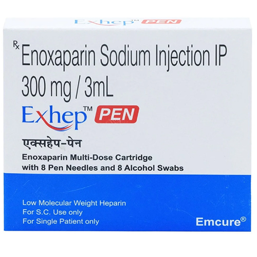 300 Ml Enoxaparin Sodium Injection IP