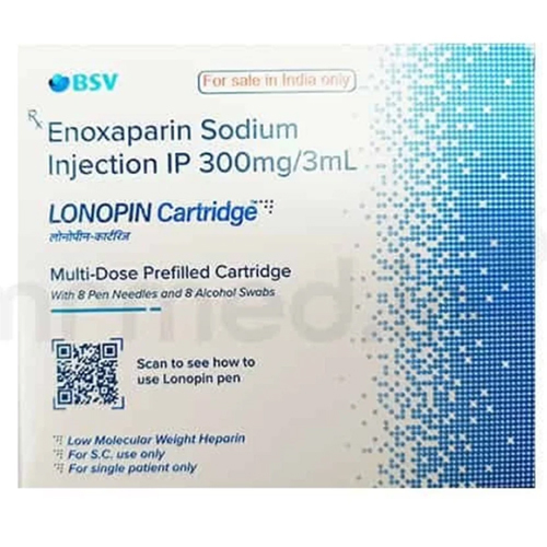300 Mg Enoxaparin Sodium Injection IP