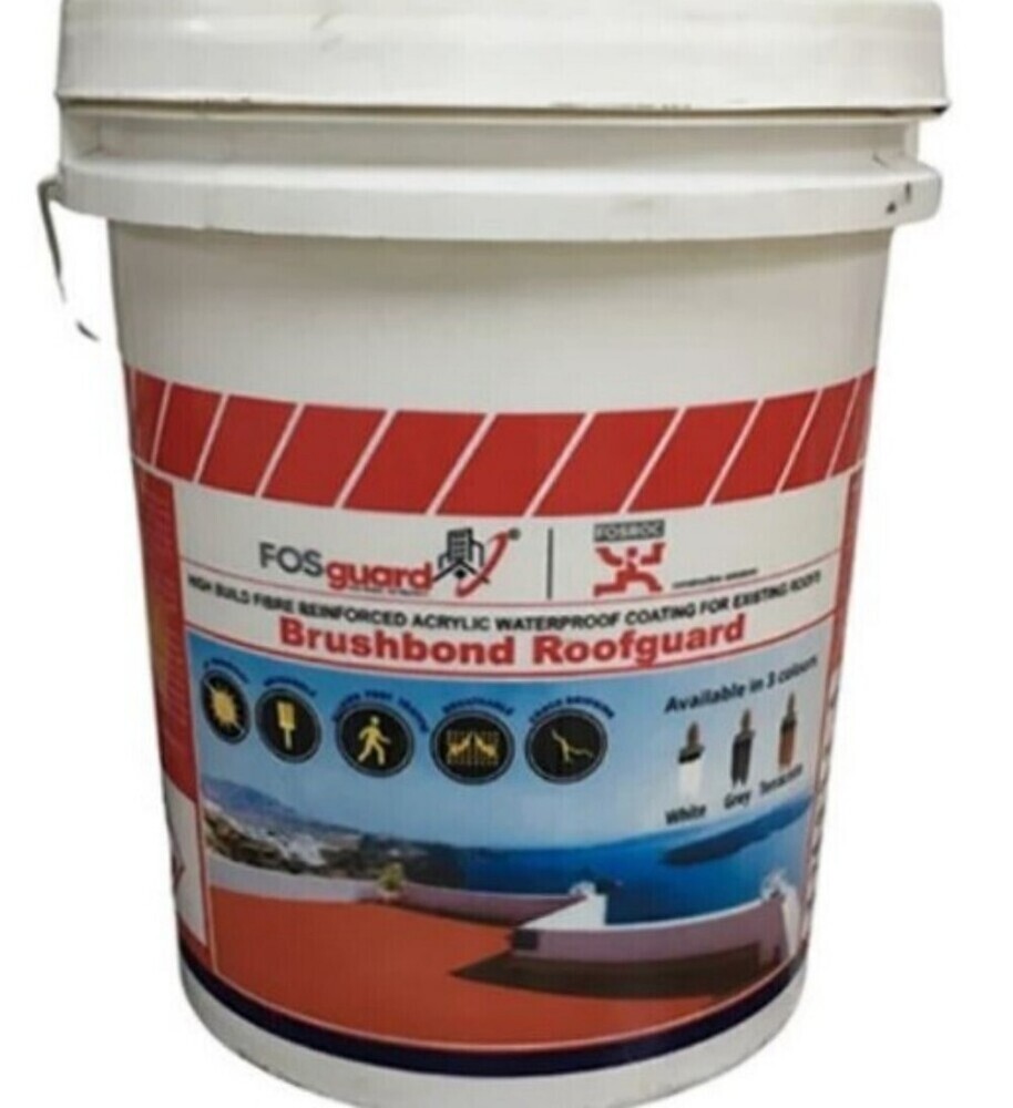 Brushbond Roofguard - Color: White
