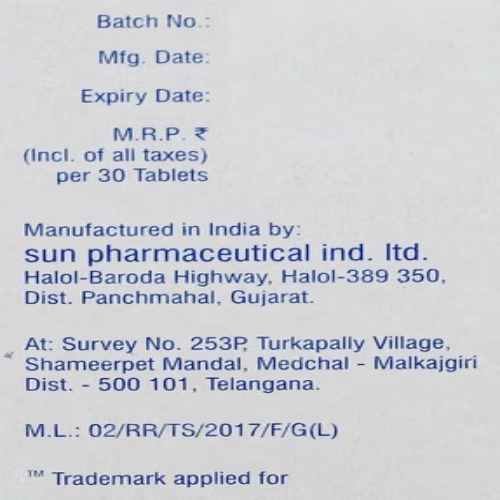 Caluran 50 CP Tablet