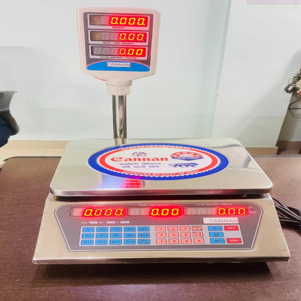 240 X 350mm Price Computing Scale - Accuracy: 100 %