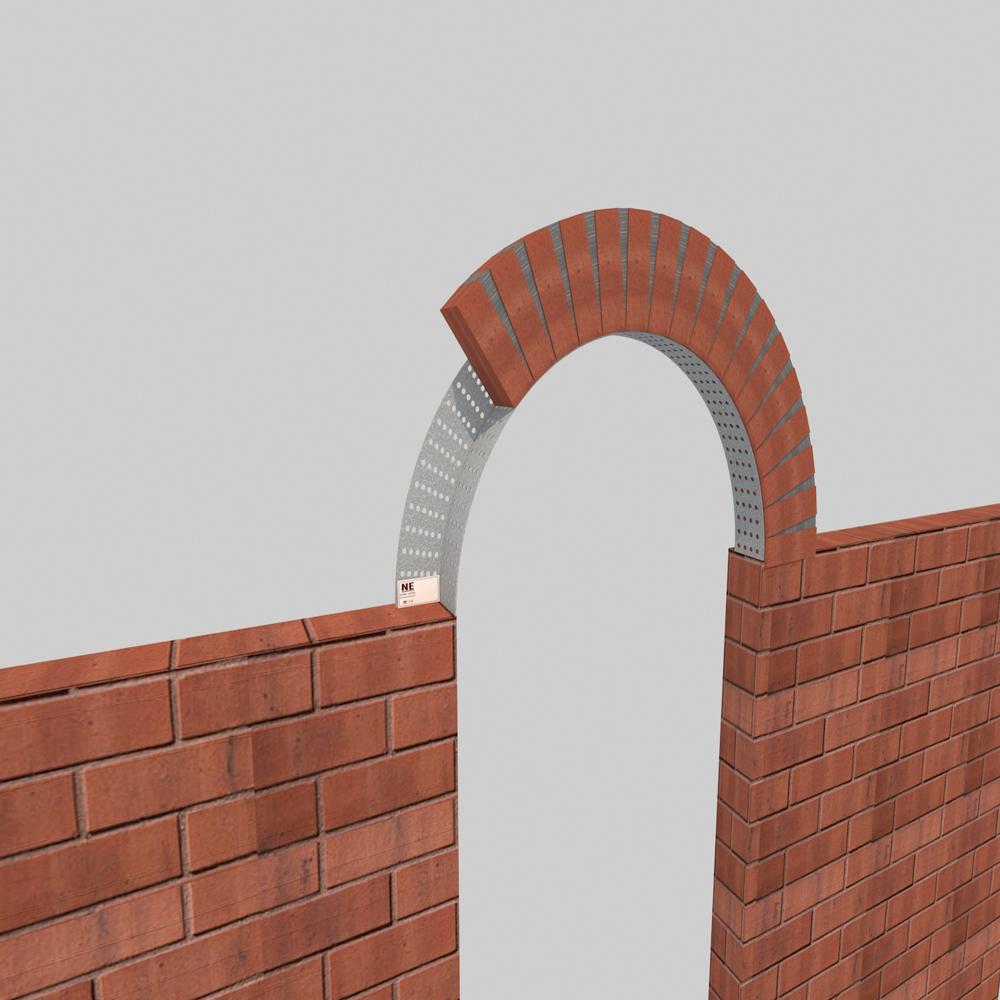 Arch Type GI Steel Lintel