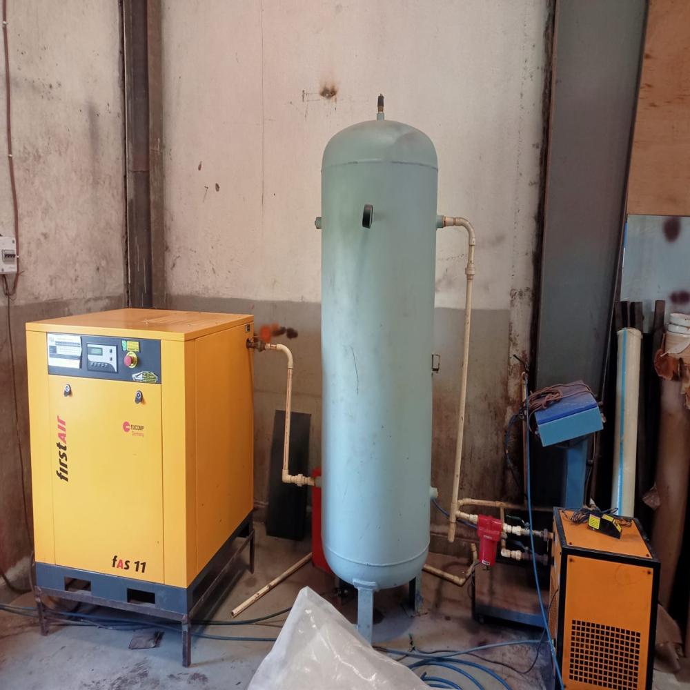 Rotary Air Compressor - Material: Ms
