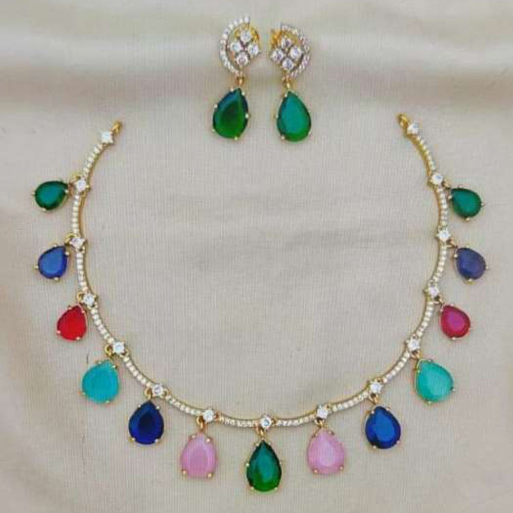 Diamond Shine Necklace Set