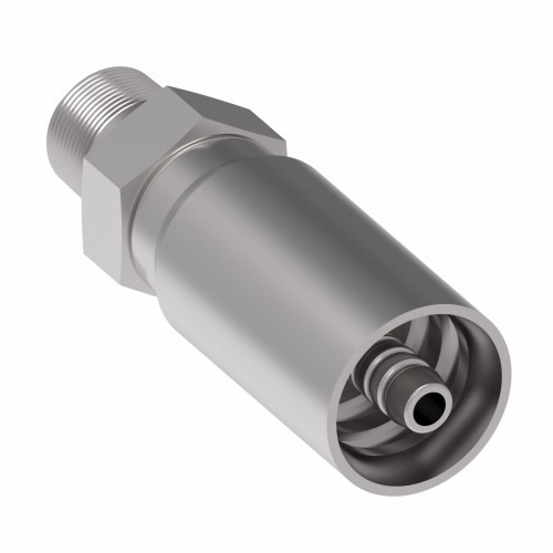 Hydraulic Fitting - Color: Silver