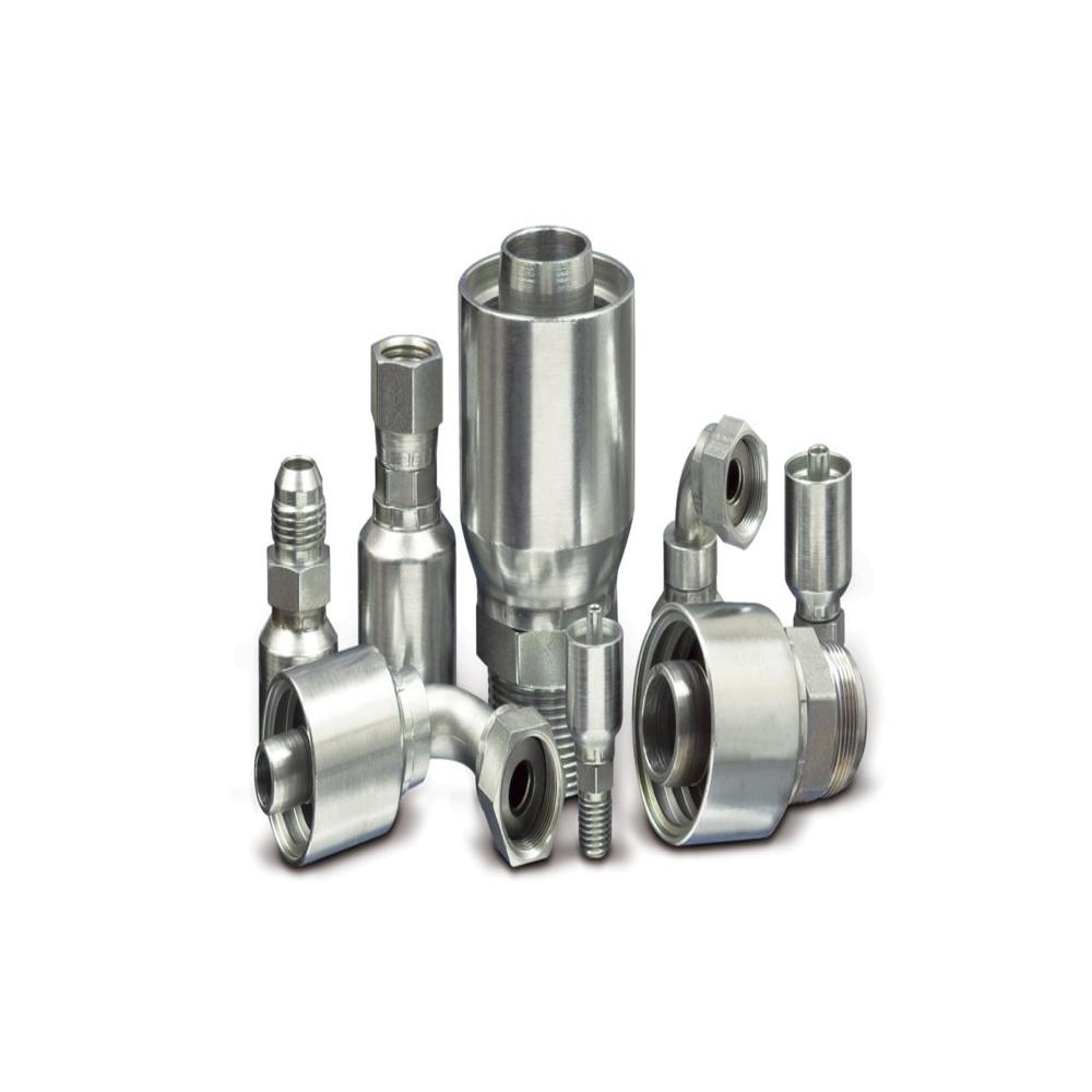 Hydraulic Fitting - Color: Silver