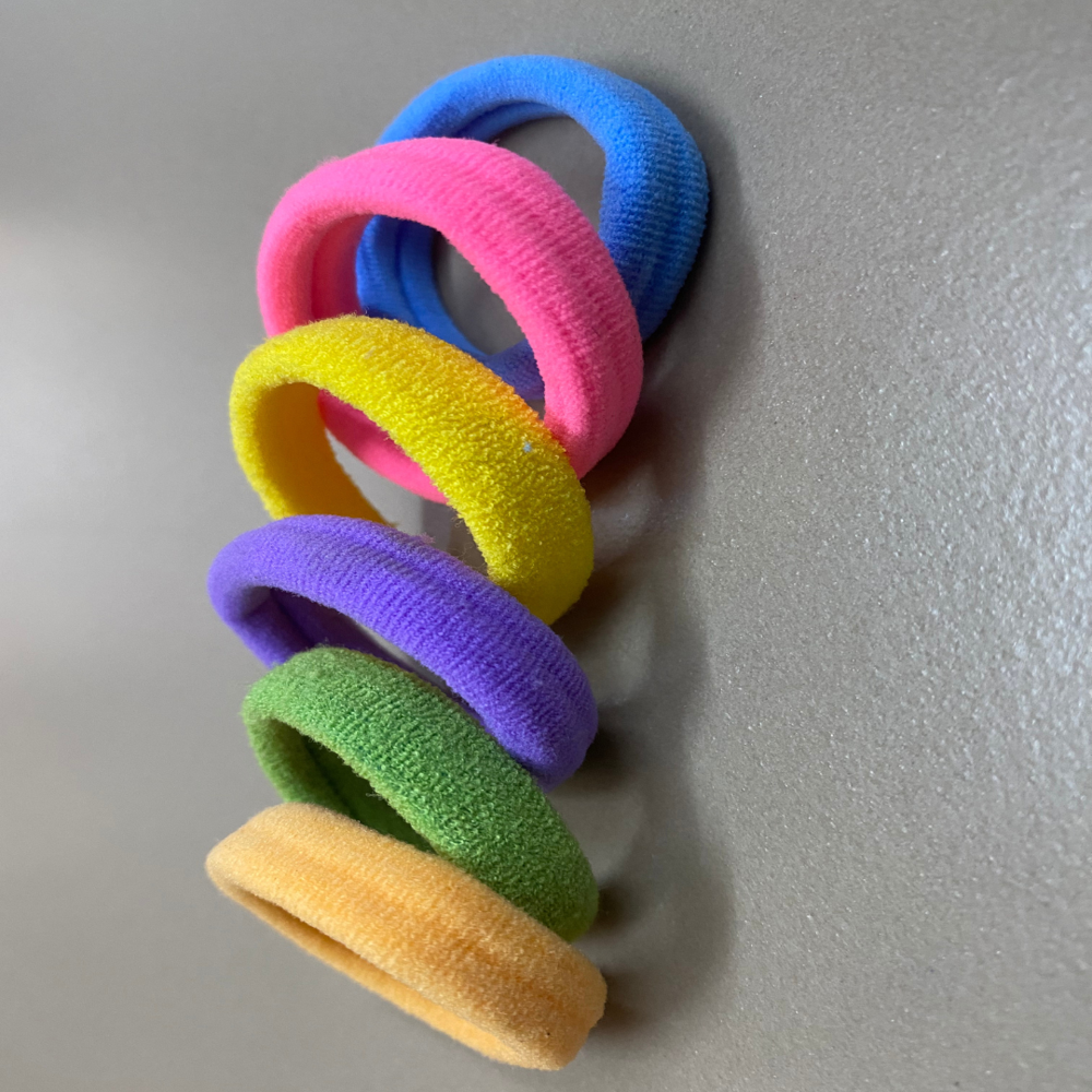 Multicolor Hair Rubber Band Set
