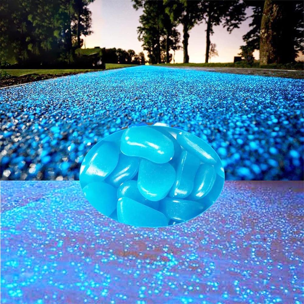 Decorative Glowing Stone - Material: Color Steel