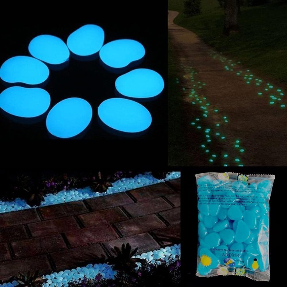 Decorative Glowing Stone - Material: Color Steel