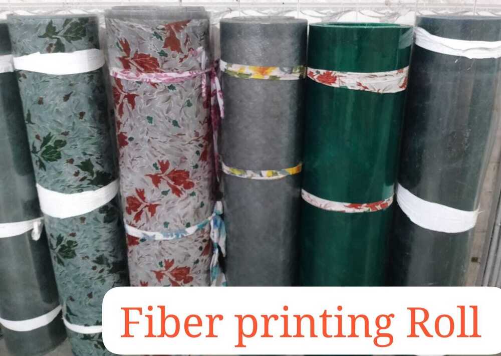 Printed Coloured Fiber Sheet Roll - Features: Waterproof