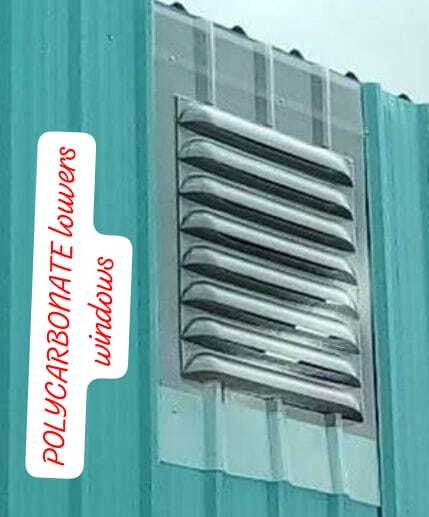 Polycarbonate Louvers Window - Length: 10 Millimeter (Mm)
