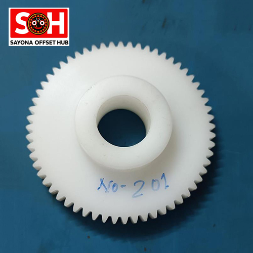 Akiyama Printing Machine Gear - Color: White