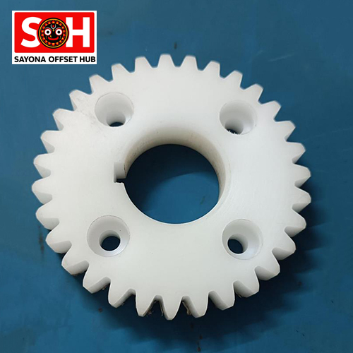 Mithubishi Daiya Printing Machine Gear - Color: White