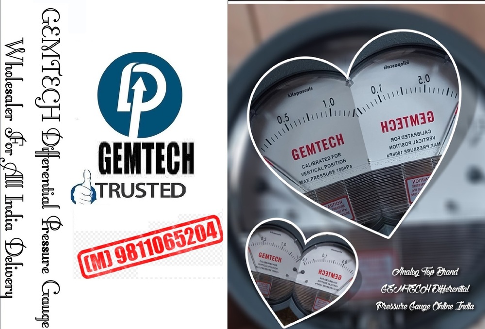 GEMTECH I DESH KA NUMBER ONE DIFFERENTIAL PRESSURE GAUGE - D.P.ENGINEERS
