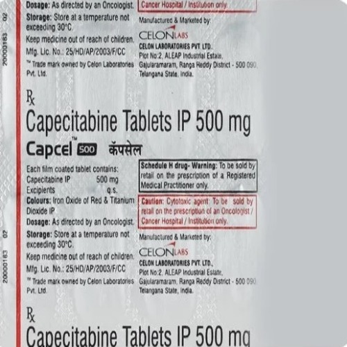 Capcel 500 Mg Tablet - Recommended For: Doctor