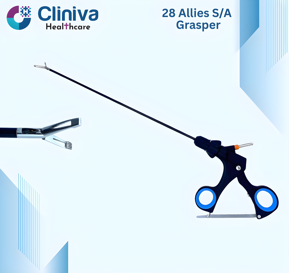 Laparoscopic Allies Grasping Forcep 5Mmx330Mm - Application: Hospital
