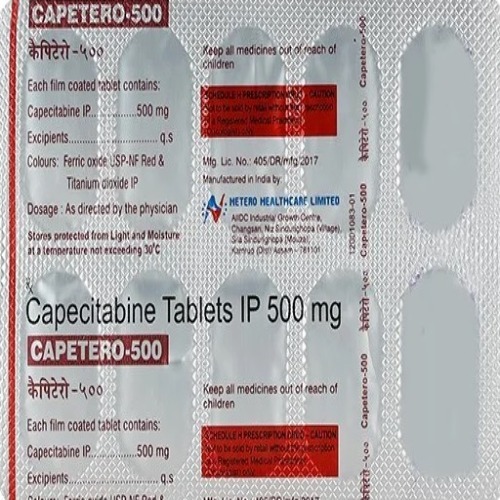 Capetero 500 mg Tablet