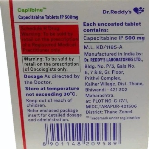 Capiibine 500 mg Tablet