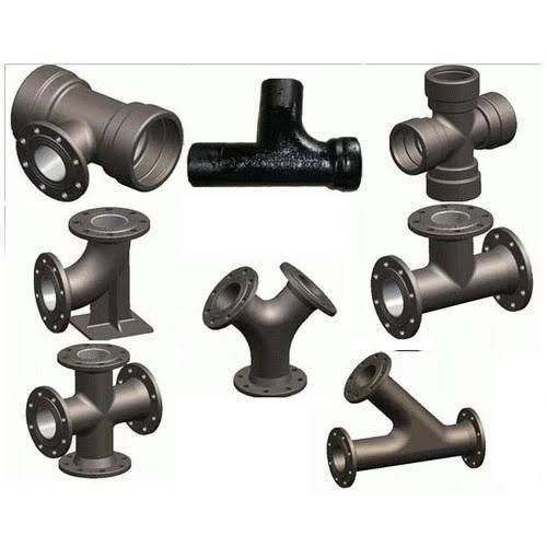 Di Pipe Fittings - Carbon Steel, Socket Joint, Black | Double Flange, Double Socket, All Flange Tee, Socket Bend, Flange Bend, Duckfoot Bend