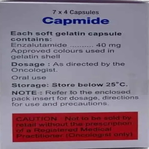 Capmide 40 Mg Capsule - Recommended For: Doctor