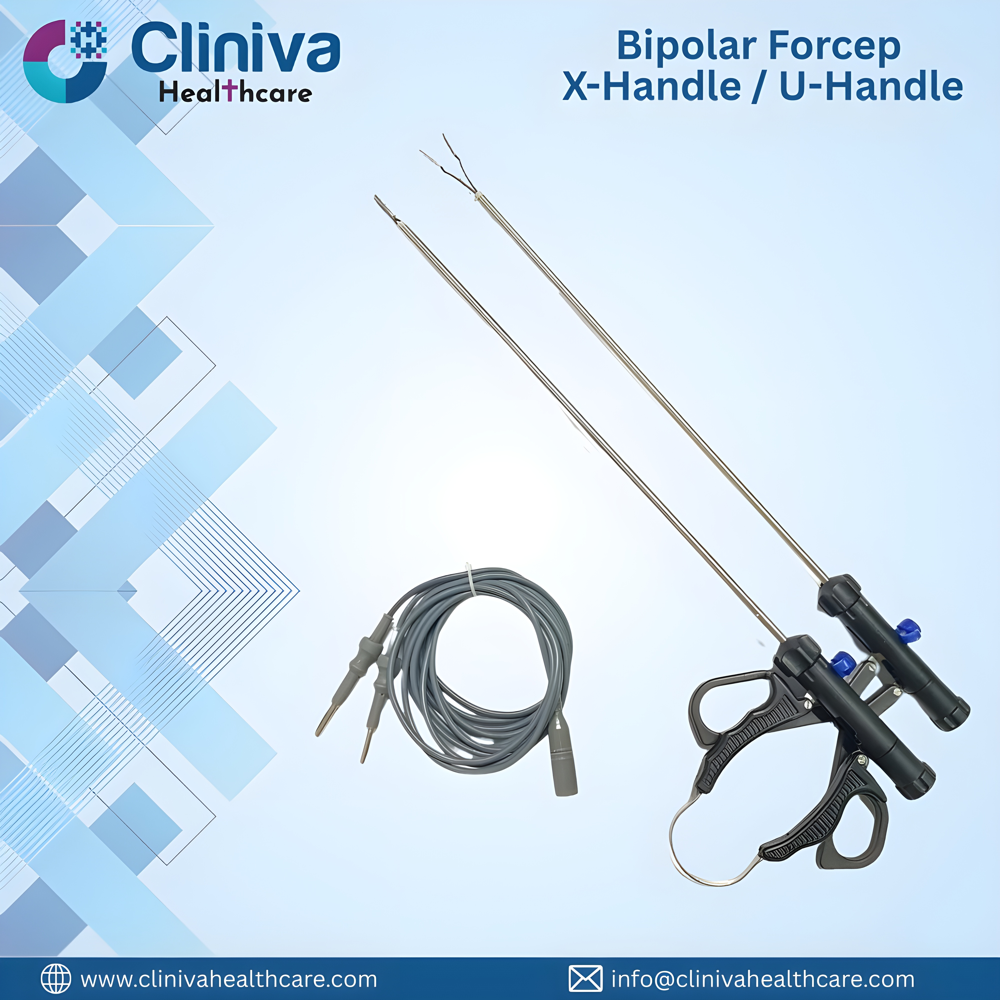 Laparoscopic Bipolar Forcep X-Handle / U-Handle 5mmx330mm