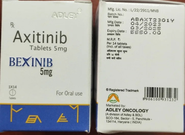 Bexinib 5 mg Tablet