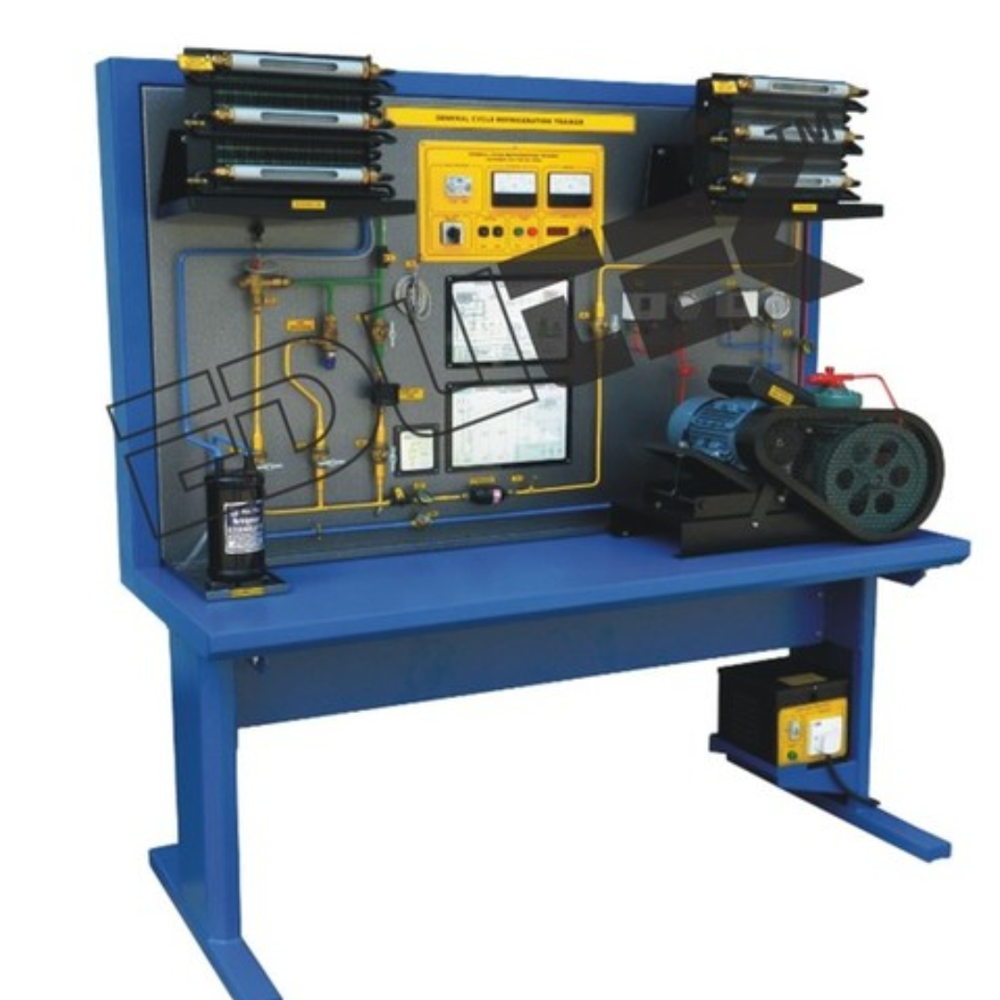 General Cycle Refrigeration Trainer - High Durability Construction | Interactive Learning Modules, Realistic Simulation Scenarios, Comprehensive Refrigeration System Analysis
