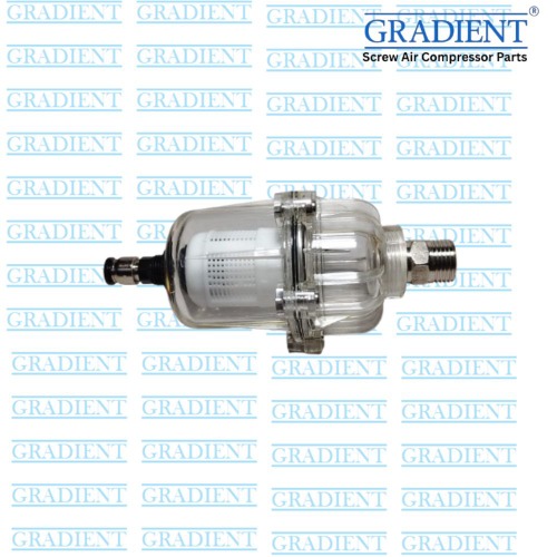 Mechanical Auto Drain Valve Mad-10 | 1/2 Inch Automatic Moisture Drain Valve For Line Filters - Height: 18 Centimeter (Cm)