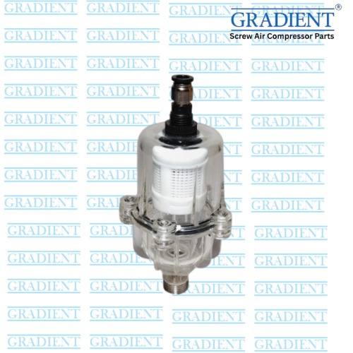 Mechanical Auto Drain Valve Mad-10 | 1/2 Inch Automatic Moisture Drain Valve For Line Filters - Height: 18 Centimeter (Cm)