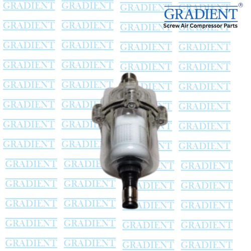 Mechanical Auto Drain Valve Mad-10 | 1/2 Inch Automatic Moisture Drain Valve For Line Filters - Height: 18 Centimeter (Cm)