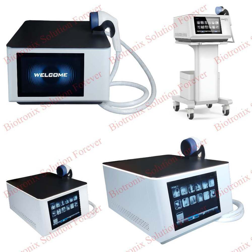 Digital Focus Shockwave Device With Custom Therapy Protocol Programs