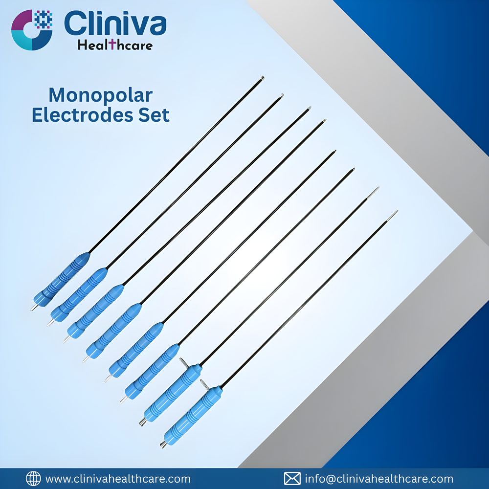 Laparoscopy 3Mm Monopolar Electrodes Set - Application: Hospital