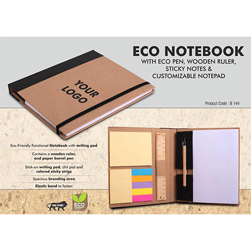 Eco Notebook with Eco Pen