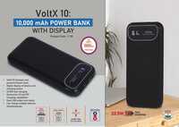 VoltX 10 10,000 mAh Power bank with Display
