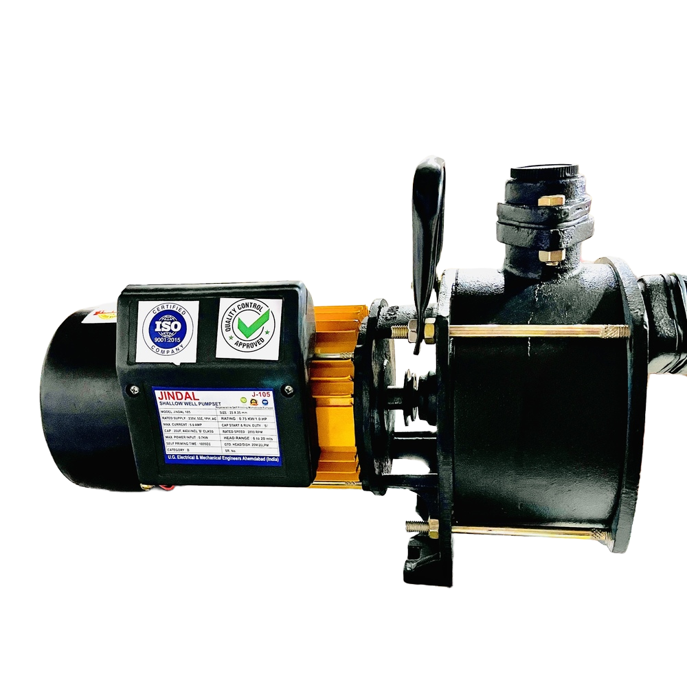 1 Hp Monoblock Pumps - Color: Black