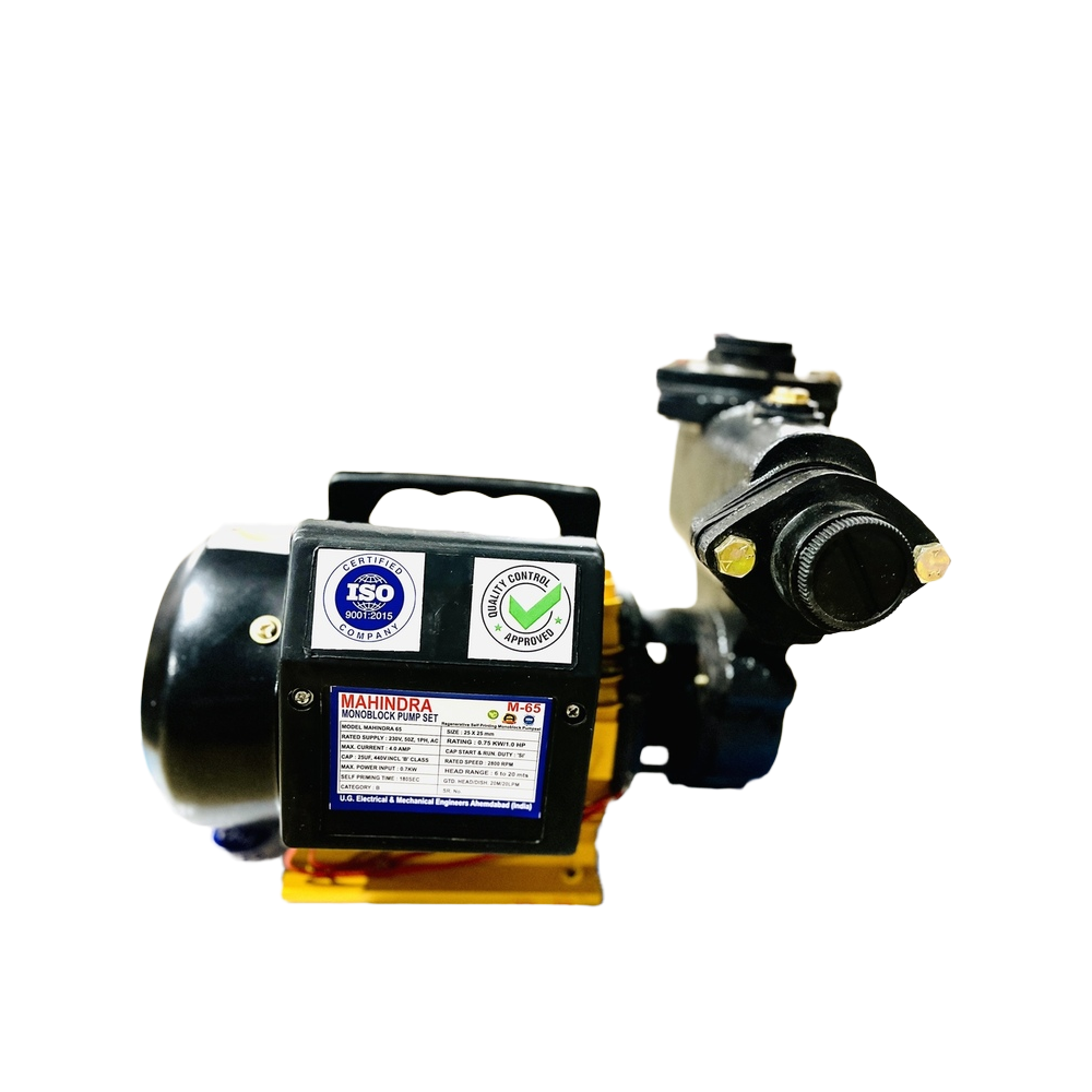 1.5 Hp Monoblock Pump - Color: Black