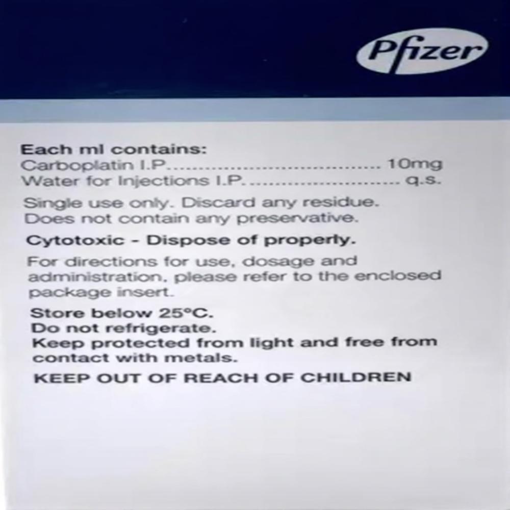 Carboplatin 450 mg Injection