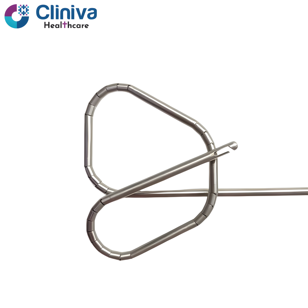 Laparoscopic Snake Retractor Liver Retractor 5mmx330mm - Application: Hospital