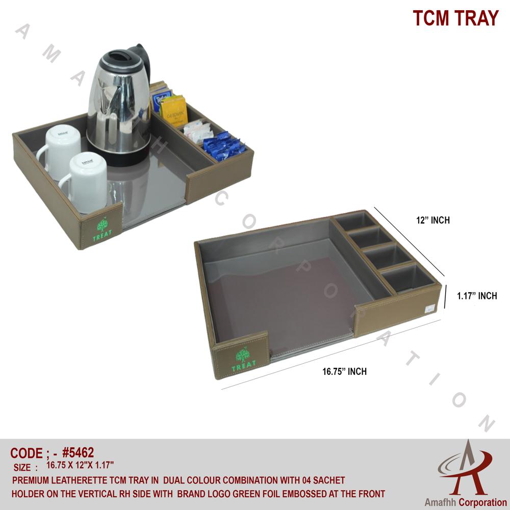 LEATTHERETTE TCM TRAY