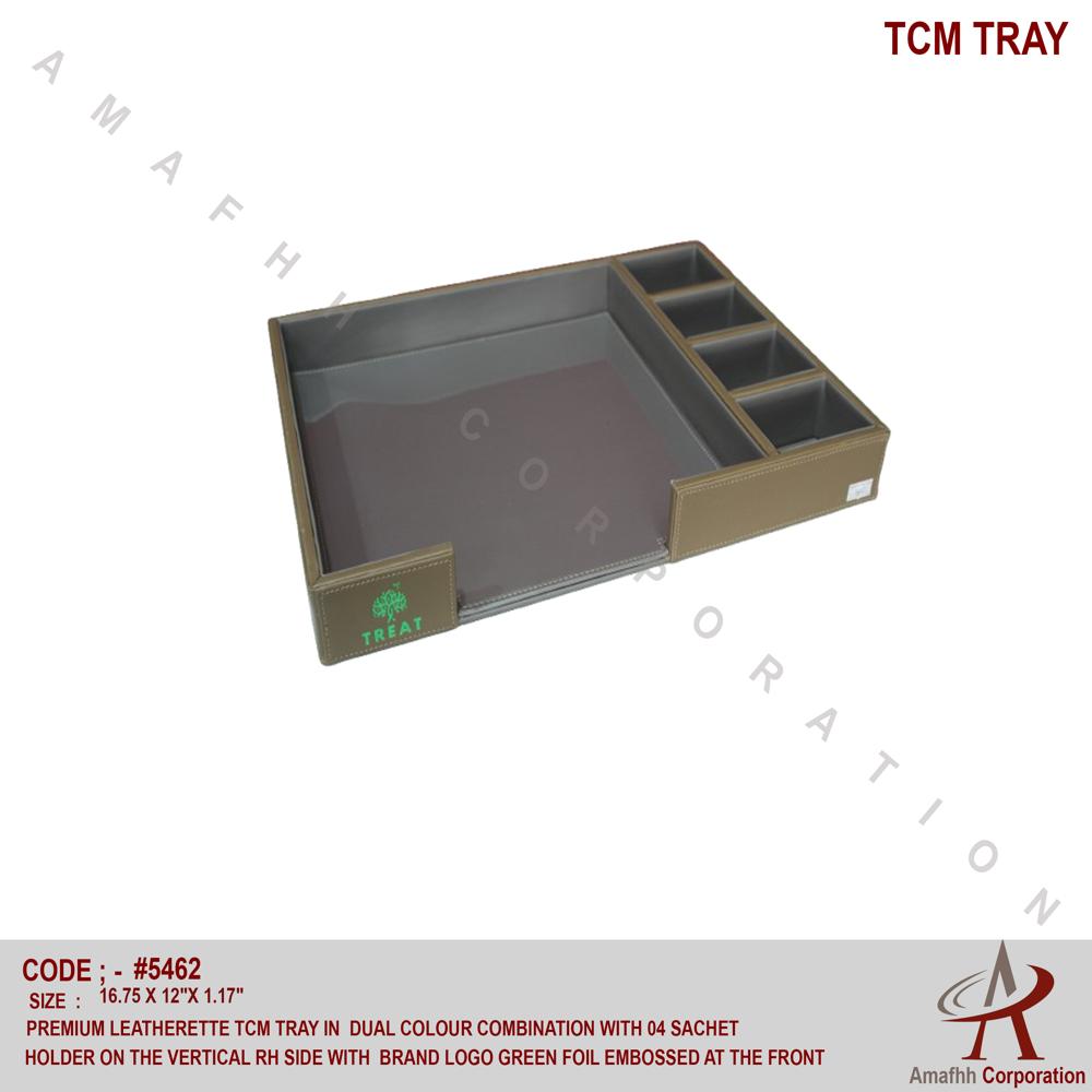 LEATTHERETTE TCM TRAY