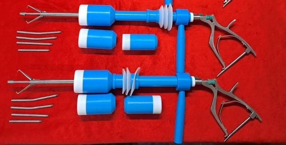 Uterine Manipulator Straight Mangeshkar Uterine Manipulator With Lock Handle