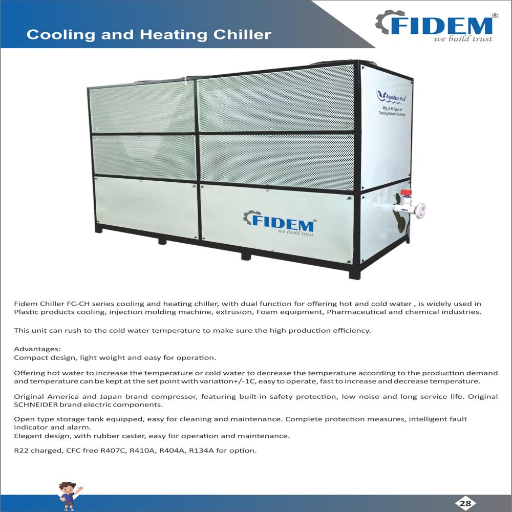 20 Tr Air-cooled Chiller - Application: Chilling Water