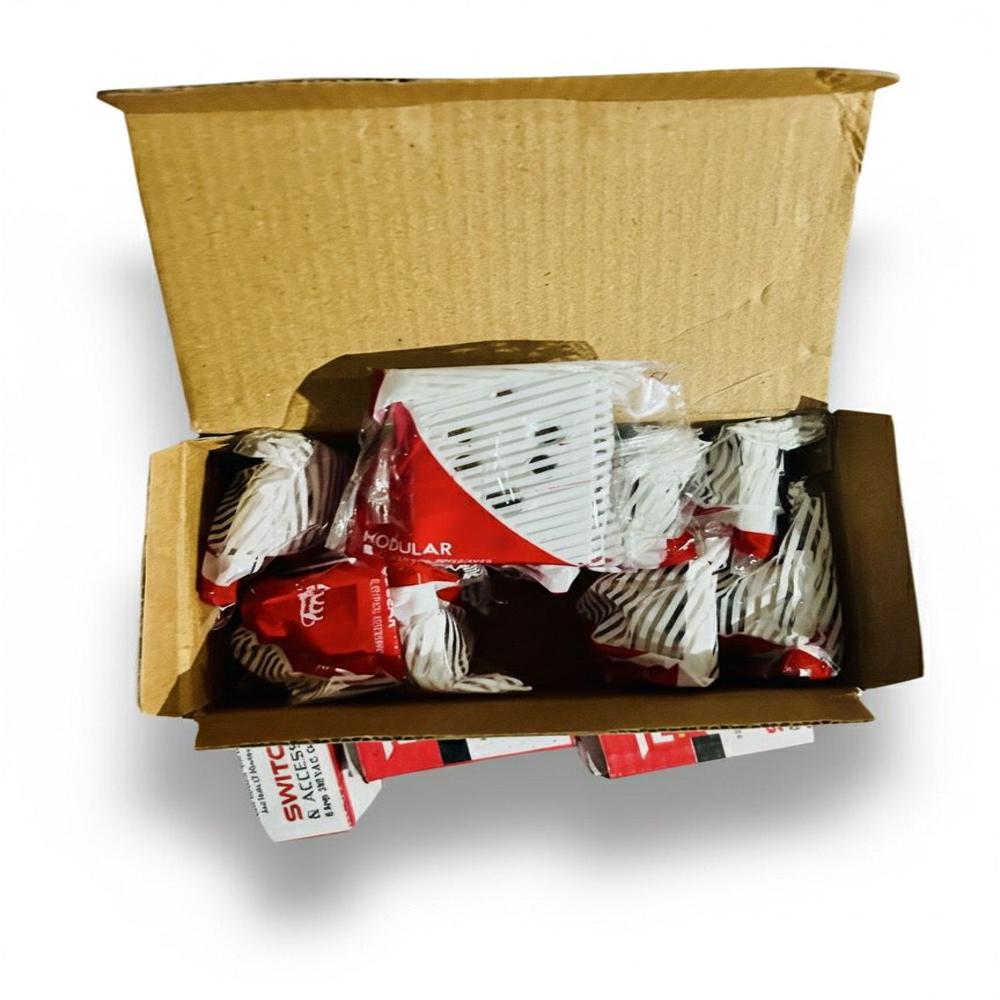 Electric Switch Button Socket 6A