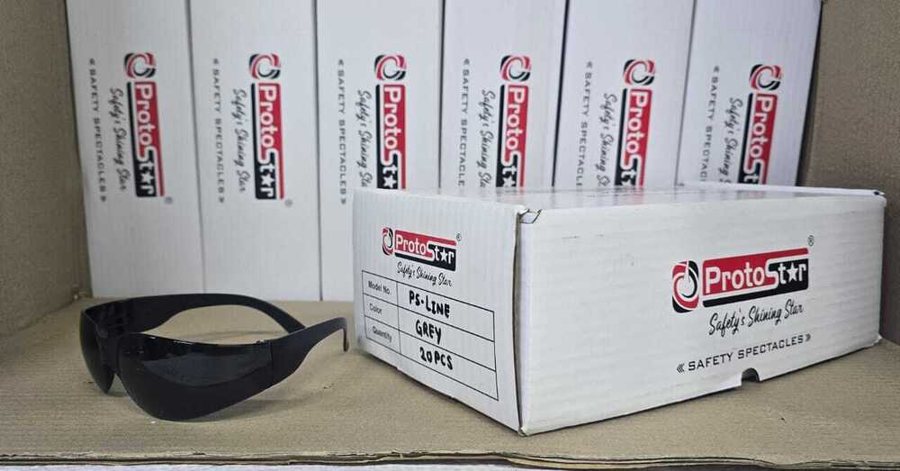 Protostar Line Safety Goggles - Color: Clear/Grey