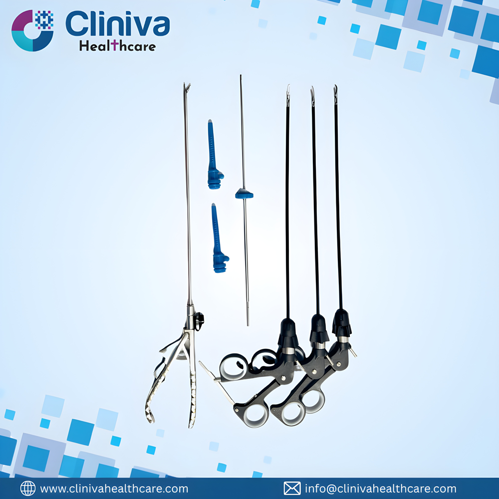 Laparoscopic Endotrainer Basic Training Instruments Set 5Mmx330Mm - Application: Hospital