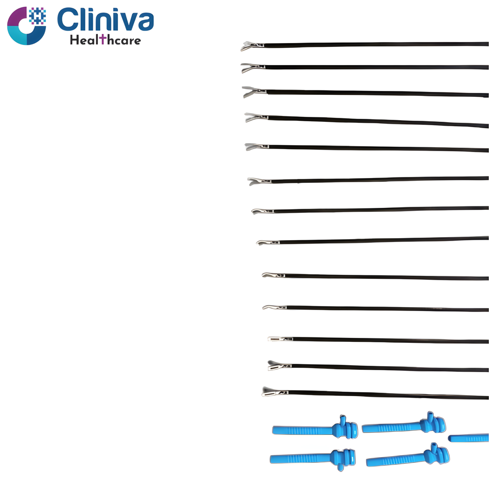 Laparoscopic Endotrainer Basic Training Instruments Set 5mmx330mm - Application: Hospital