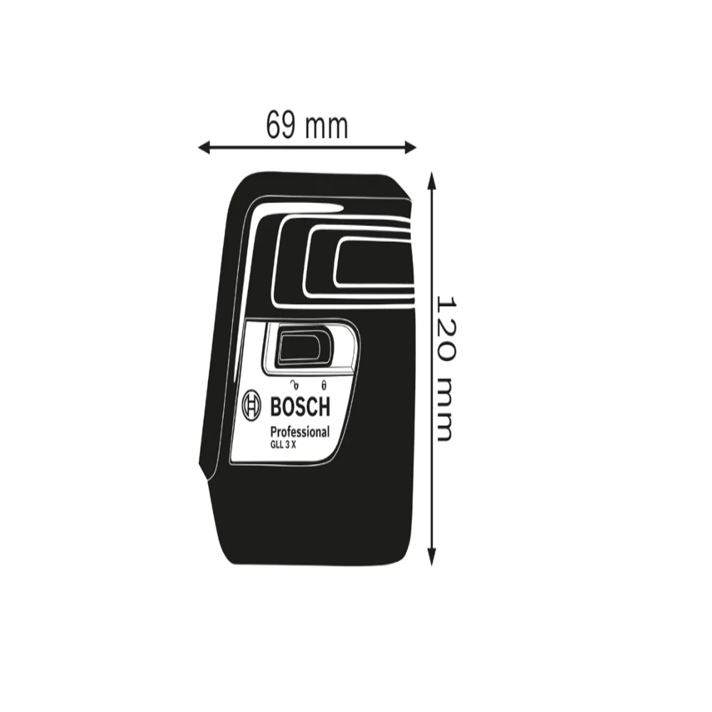Bosch Green Line Laser GLL 3 X Professional