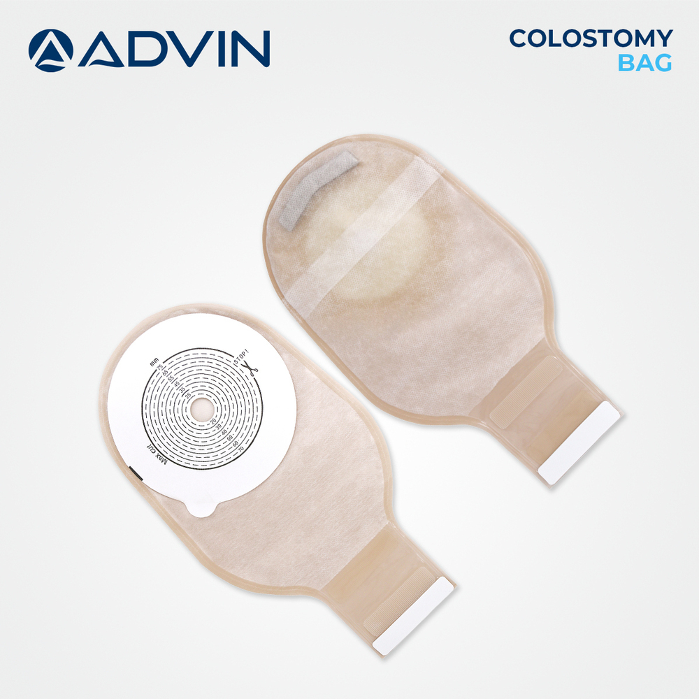 Drainable Colostomy Bag