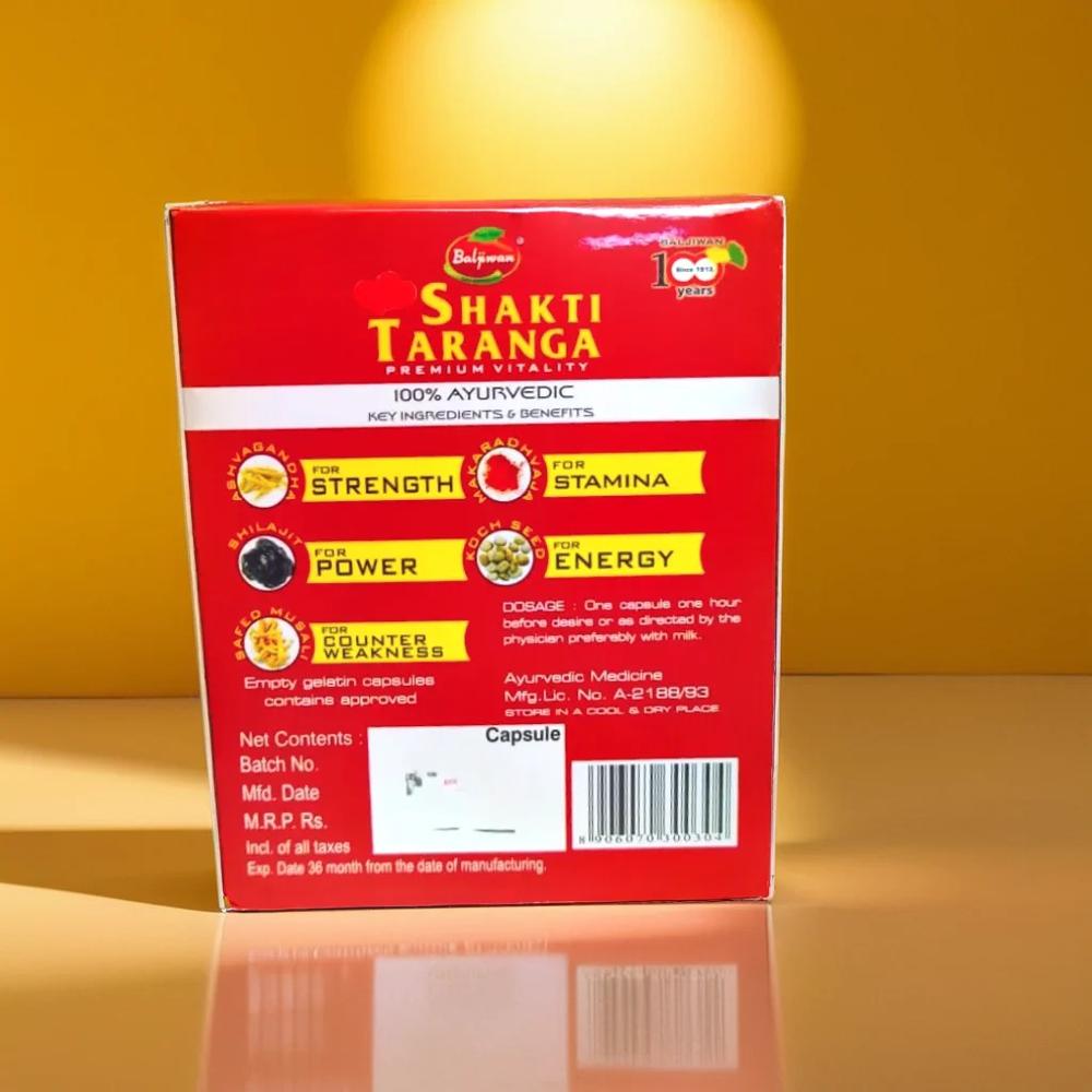 Shakti Taranga 8 Capsules - Age Group: For Adults
