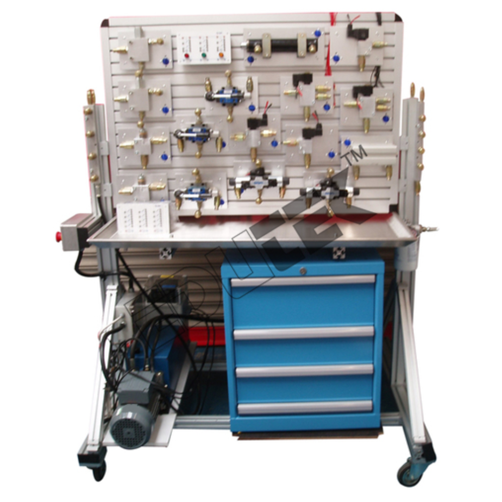 Portable Hydraulic Trainer - Compact Design, Advanced Hydraulic Components With Oil Tank And Gear Pump | Highly Efficient, Laboratory-grade Training Aid